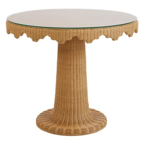 Carson Kressley Westbury Bistro Table with Glass | Ballard Designs, Inc.