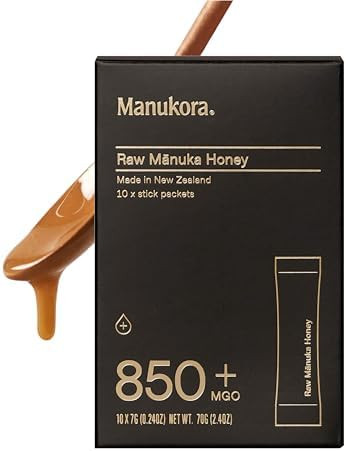 Manukora UMF 20+/MGO 850+ Raw Manuka Honey - Authentic Non-GMO New Zealand Honey, UMF & MGO Certi... | Amazon (US)