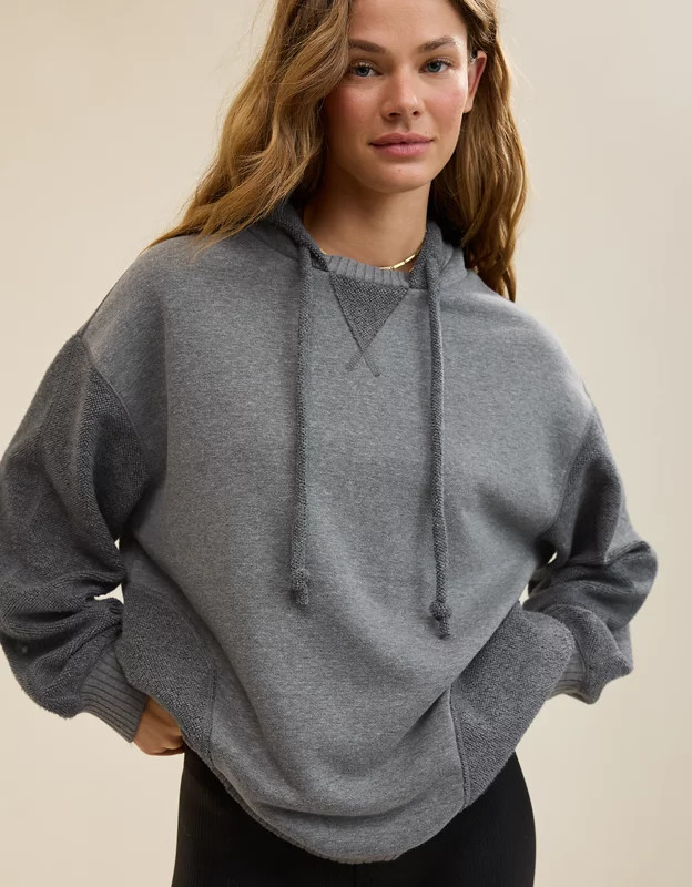 Aerie Très Chic Chenille Hoodie | Aerie