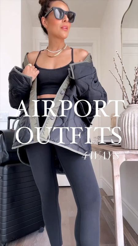 Airport outfits 4 ways!!✈️

#LTKVideo #LTKover40 #LTKSeasonal