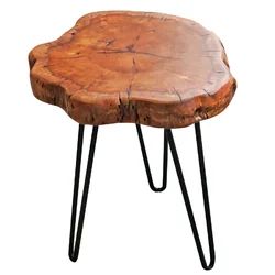 Union Rustic Jayce Solid Wood Tray Top Tree Stump End Table | Wayfair | Wayfair North America