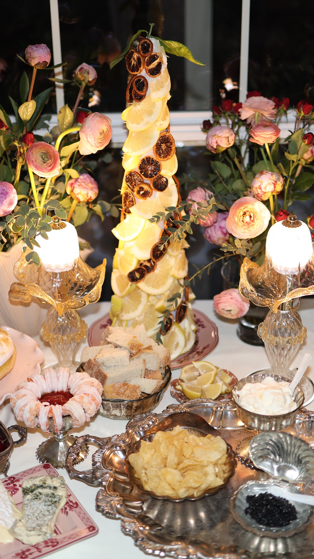 A stunning spread for your next soirée! Happy NYE everyone 🤍


Hostess, silverware, elegant entertaining, silver plated, vintage caviar shell, shell silver, orange table lamps, Italian glass lamps, tablescape 

#LTKWedding #LTKHome #LTKSeasonal