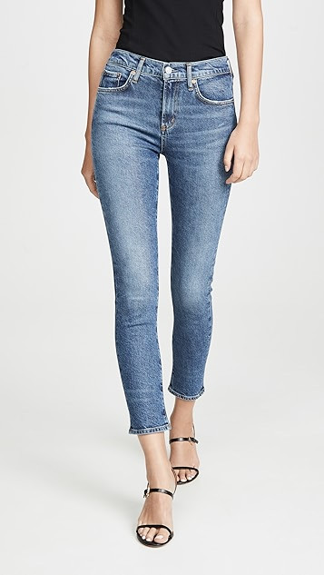 Toni Mid Rise Straight Jeans | Shopbop