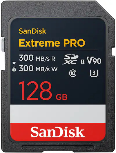 SanDisk - Extreme PRO 128GB SD UHS-II V90 Card | Best Buy U.S.