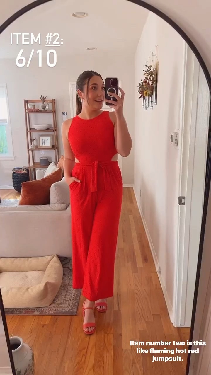 Nuuly Rental - Red jumpsuit with cutouts

#LTKFind #LTKSeasonal #LTKstyletip