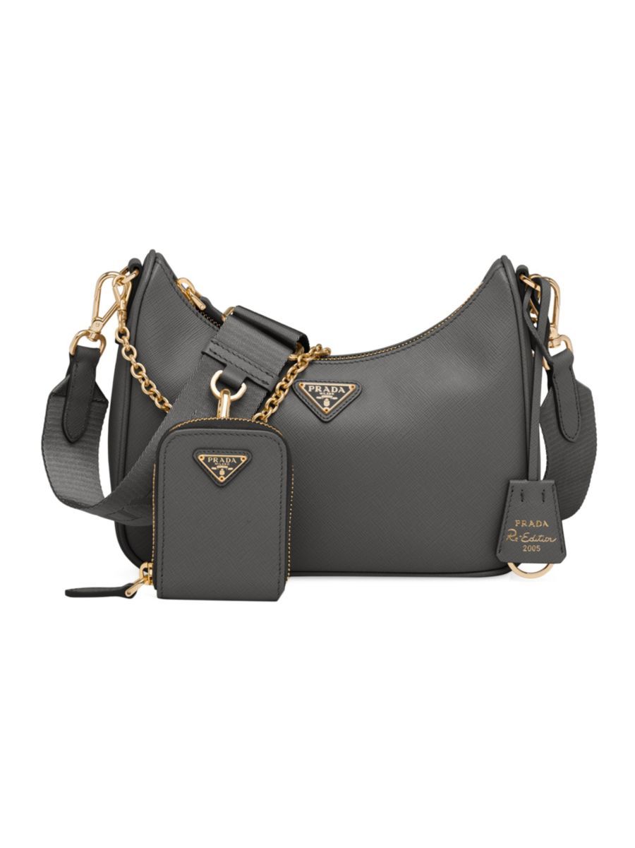 Re-Edition 2005 Saffiano Leather Bag | Saks Fifth Avenue