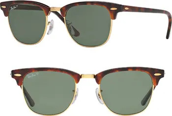 Classic Clubmaster 51mm Polarized Sunglasses | Nordstrom