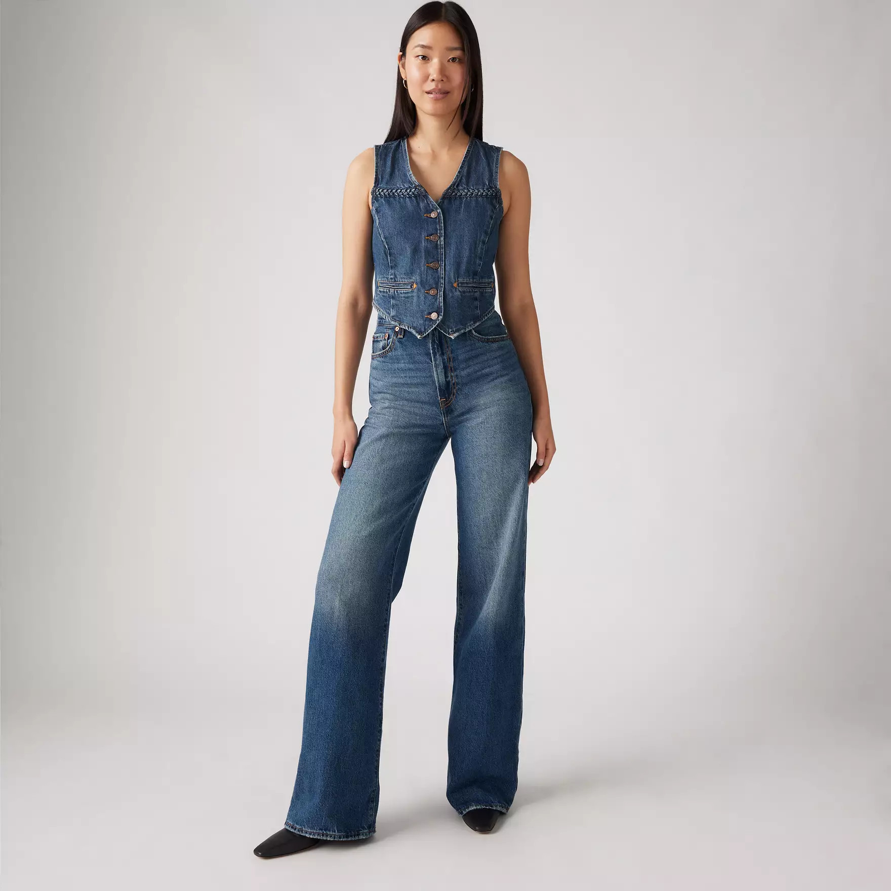 Ribcage Wide Leg Women's Jeans - Dark Wash | Levi's® US | Levi's US