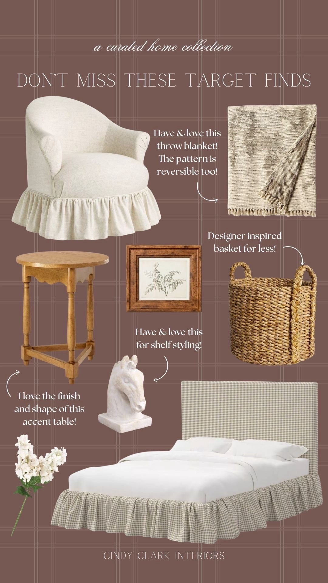 @Target finds you may have missed! A mix of patterns, shelf styling favorites, seasonal stems and more. All of these pieces look high end for a very affordable price point! 

#LTKHome