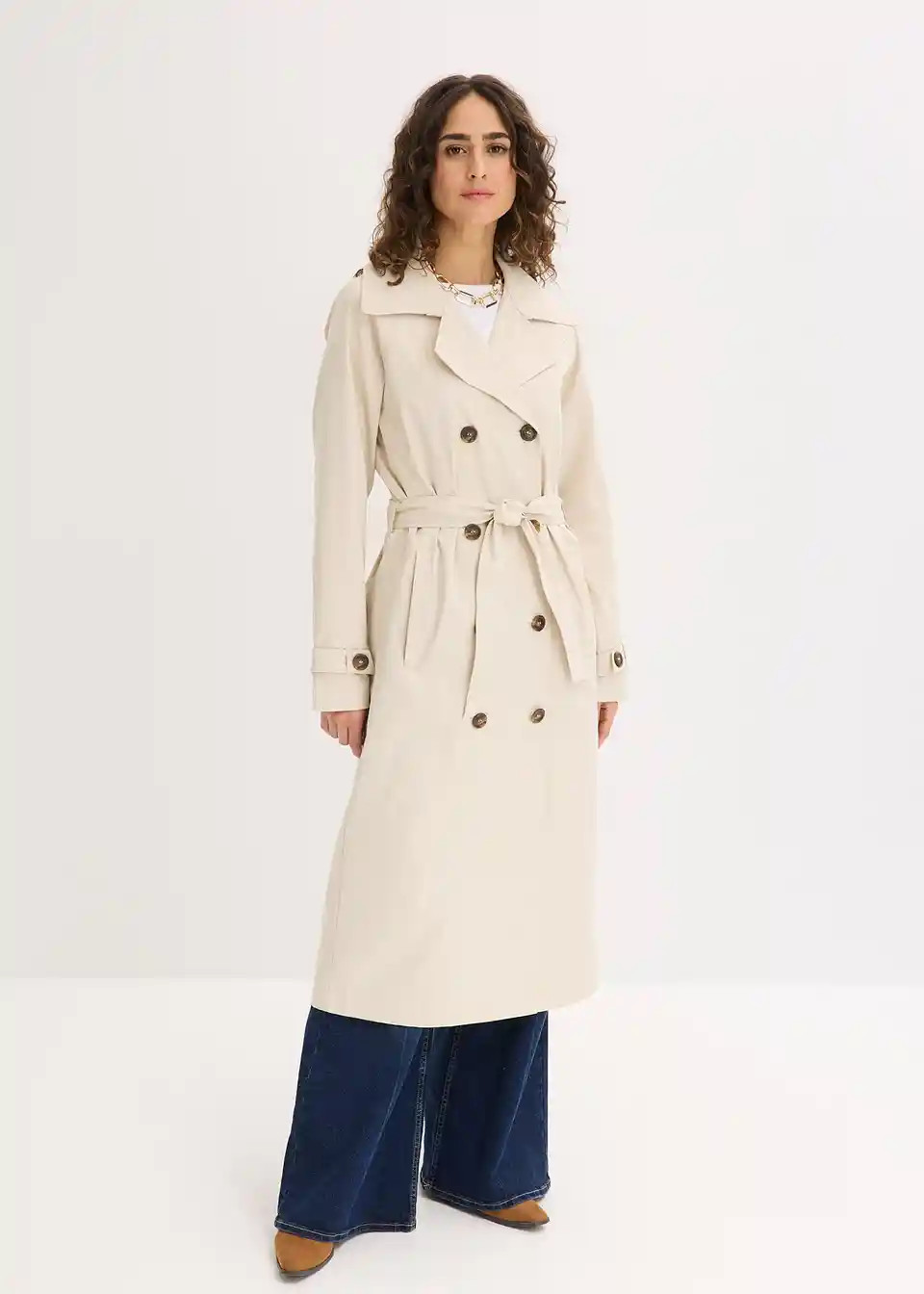 schicker Trenchcoat - beige - Damen | bonprix | Bonprix DE