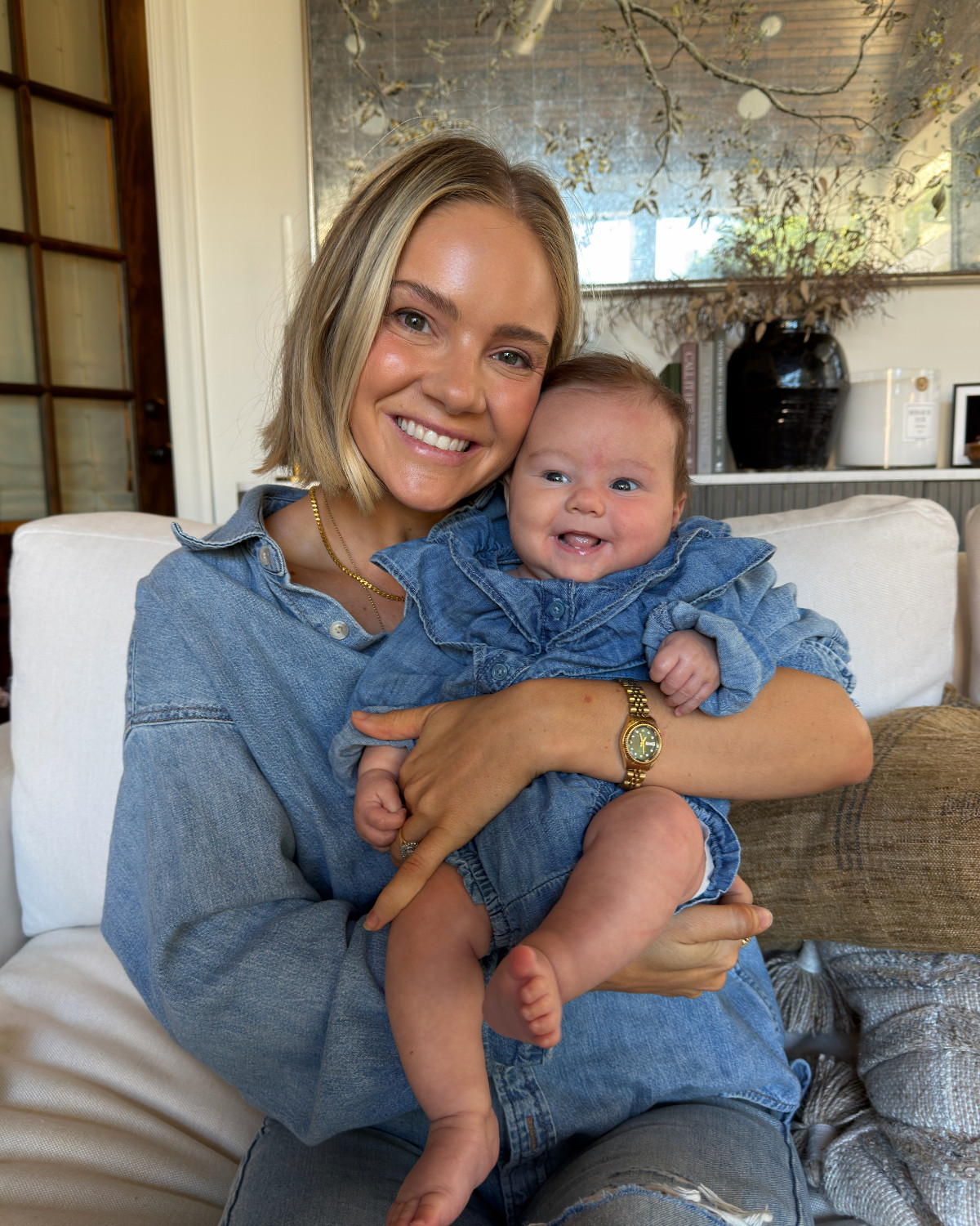 Baby girl denim fall outfit

#LTKBaby #LTKSeasonal