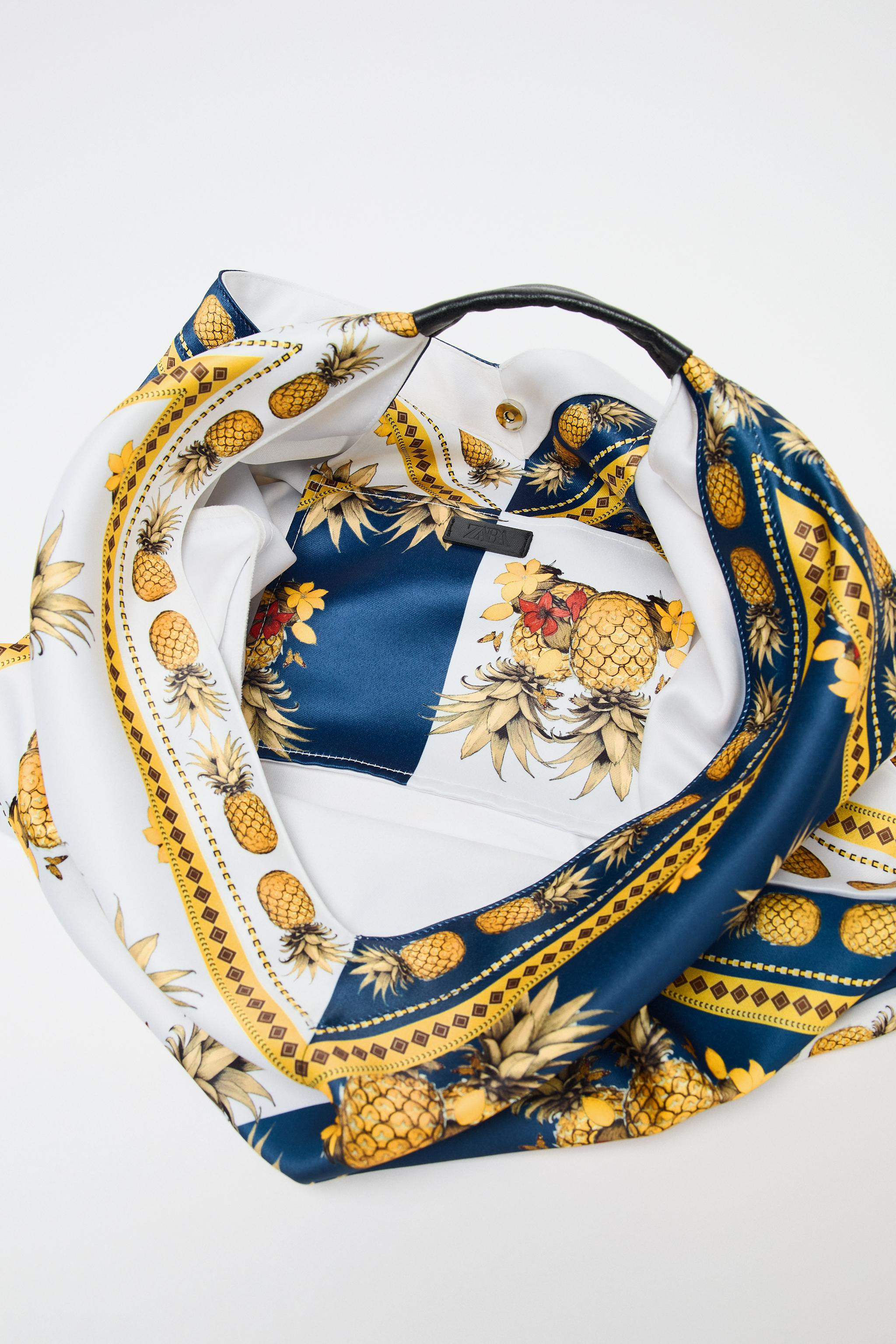 MULTICOLORED PRINT SHOPPER | Zara US