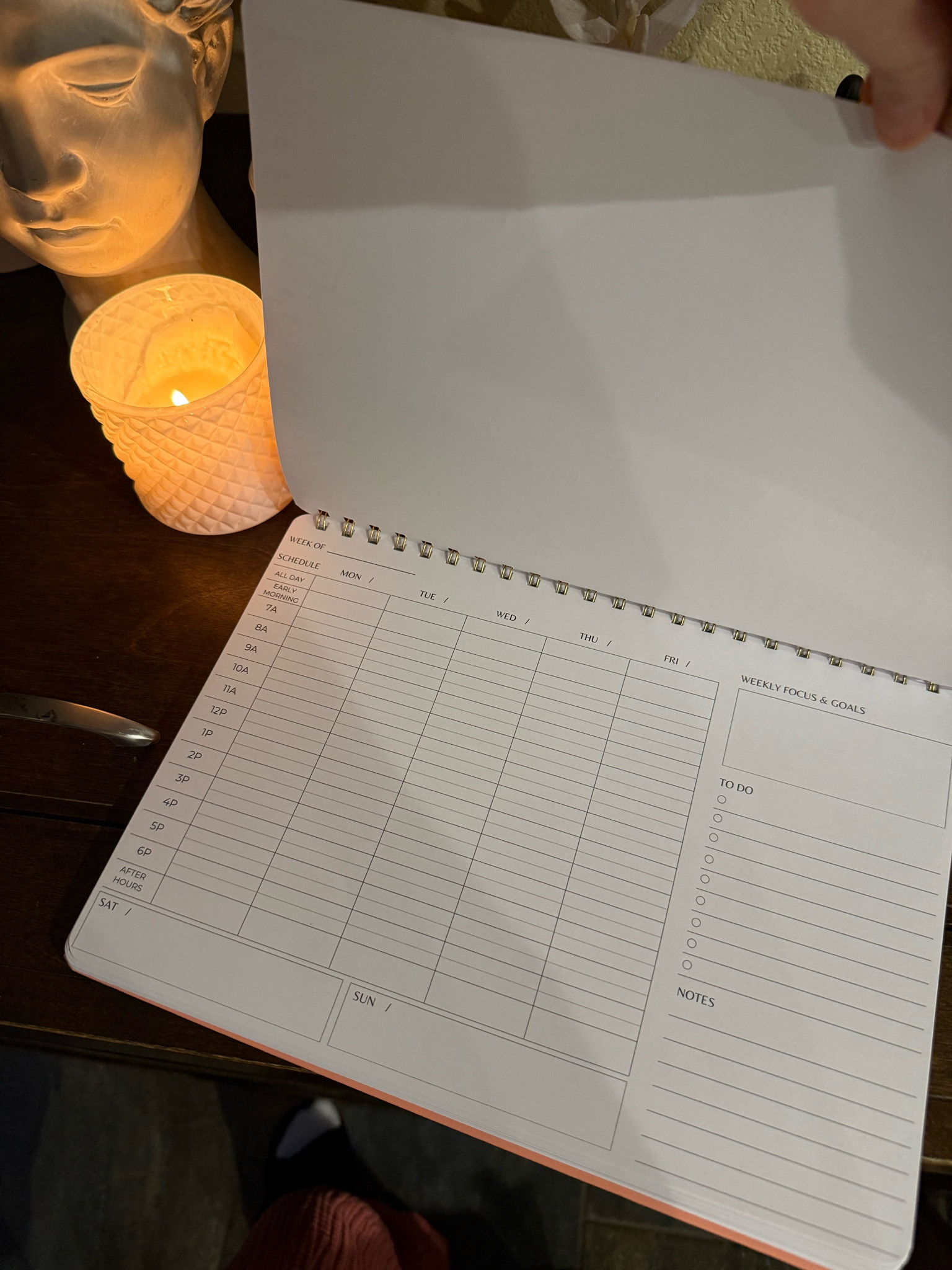 Love this new weekly planner I got to keep me more organized! 

#LTKHome