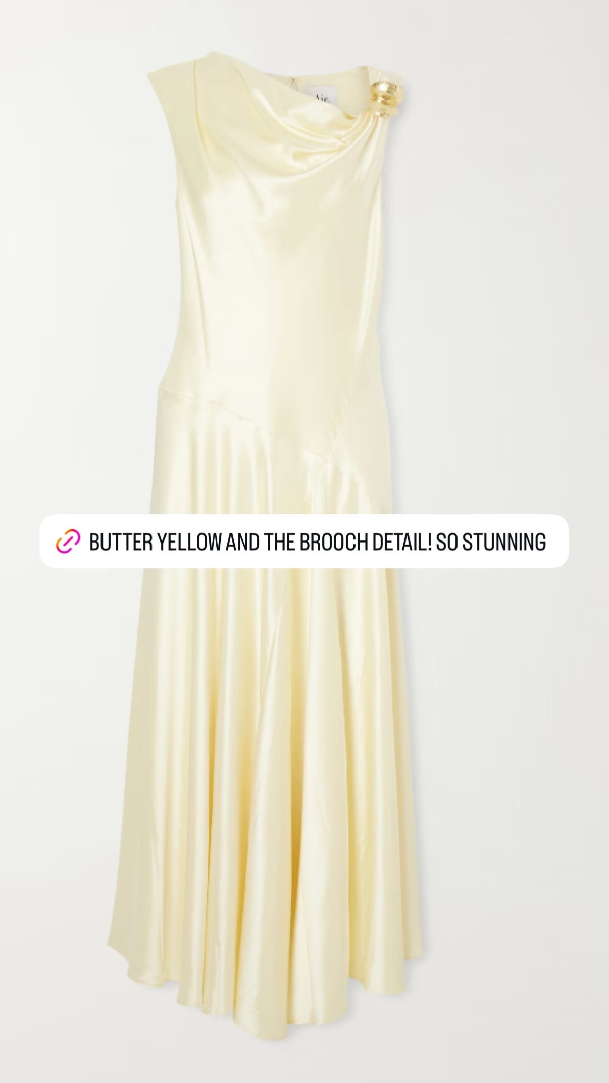 The butter yellow color and the brooch detail are so stunning! Sharing a roundup of fall wedding guest dresses to elevate your look this season!  

 #LTKootd #LTKSeasonal #LTKWedding