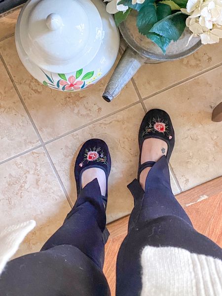 How cute are these Mary Jane shoes? They are super comfortable and only $15!!!  I’m in love with the sweet embroidery  

#LTKshoecrush #LTKstyletip #LTKunder50