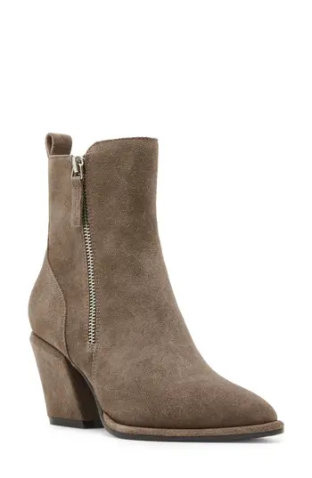 Blondo Ellyn Pointed Toe Boot in Taupe Suede at Nordstrom Rack, Size 5.5 | Nordstrom Rack