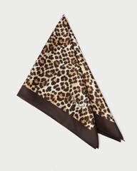 Beverly Leopard Silk Scarf | Loeffler Randall