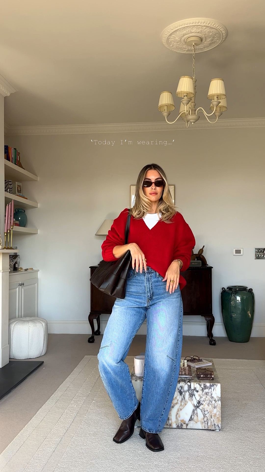 Outfit of the day 🍂 Sizing details;
Jumper - small
Jeans - W28 L31
Tee - 2XS

#LTKstyletip #LTKautumn #LTKjeans