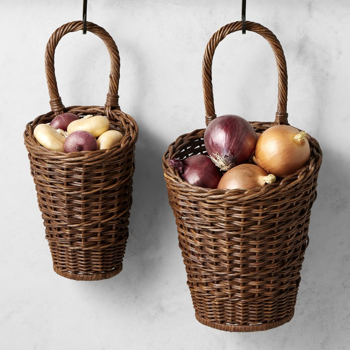 Williams Sonoma Onion Basket, Set of 2 | Williams-Sonoma
