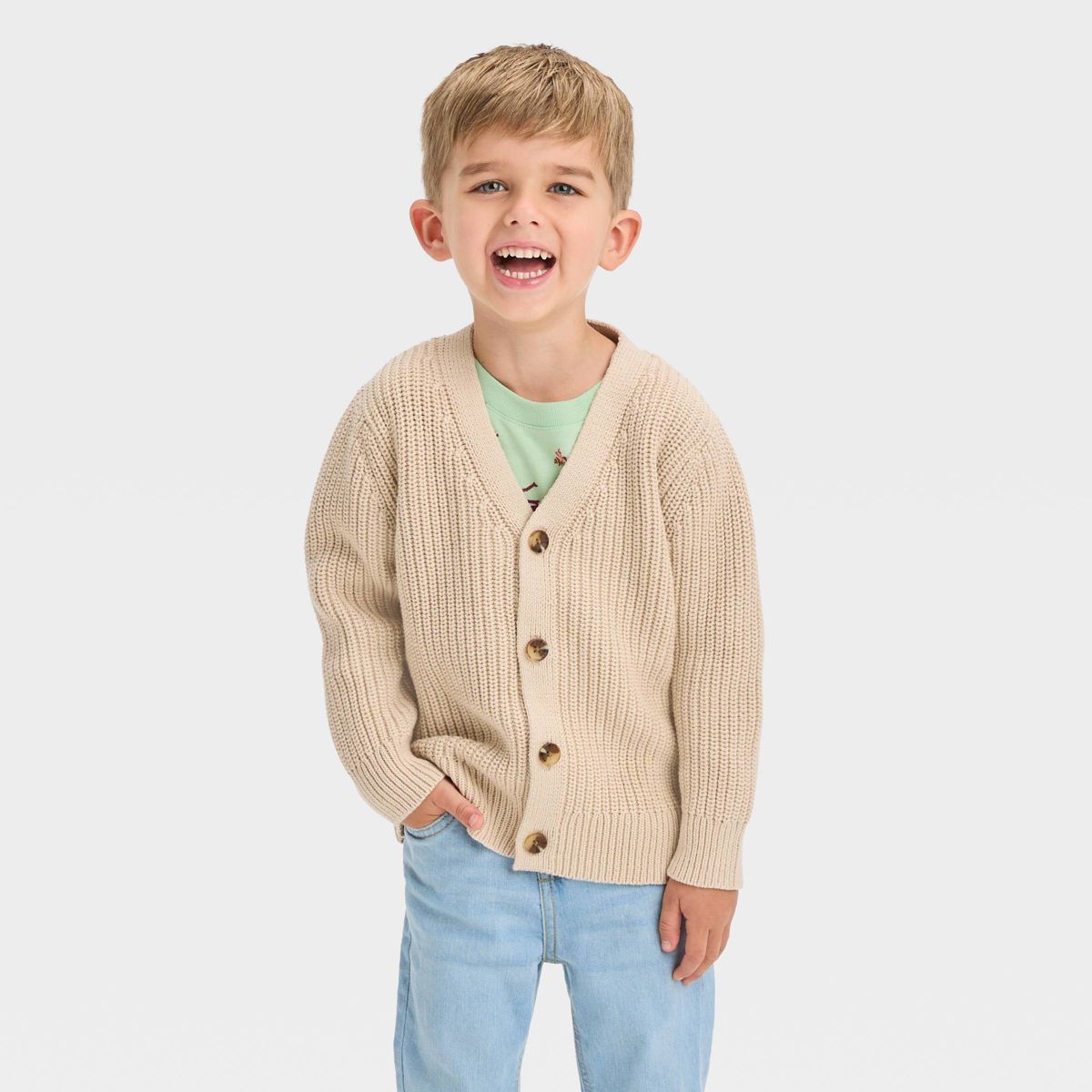 Toddler Boys' Cardigan Sweater - Cat & Jack™ | Target