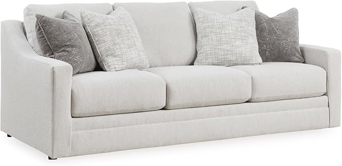 Signature Design by Ashley Maitelynn Contemporary Sofa with Accent Pillows, Reversible Cushions a... | Amazon (US)