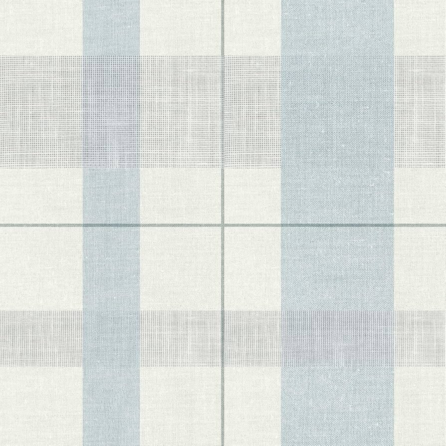 Timeet Modern Peel and Stick Wallpaper Wallpaper Blue Gray Boho Contact Paper Waterproof Self Adh... | Amazon (US)