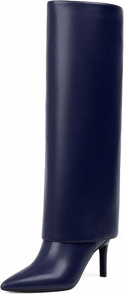 Fold Over Boots for Women Fall Tall Knee High Boots | Amazon (US)