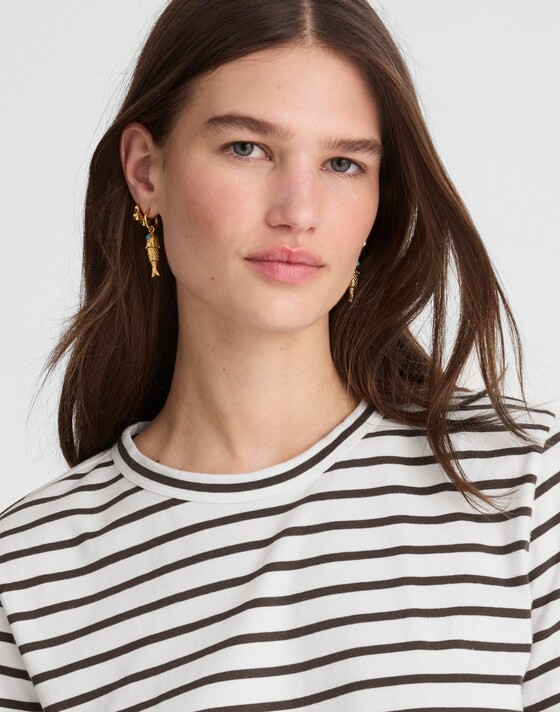 The Perfect Crewneck Tee in Cotton | Madewell