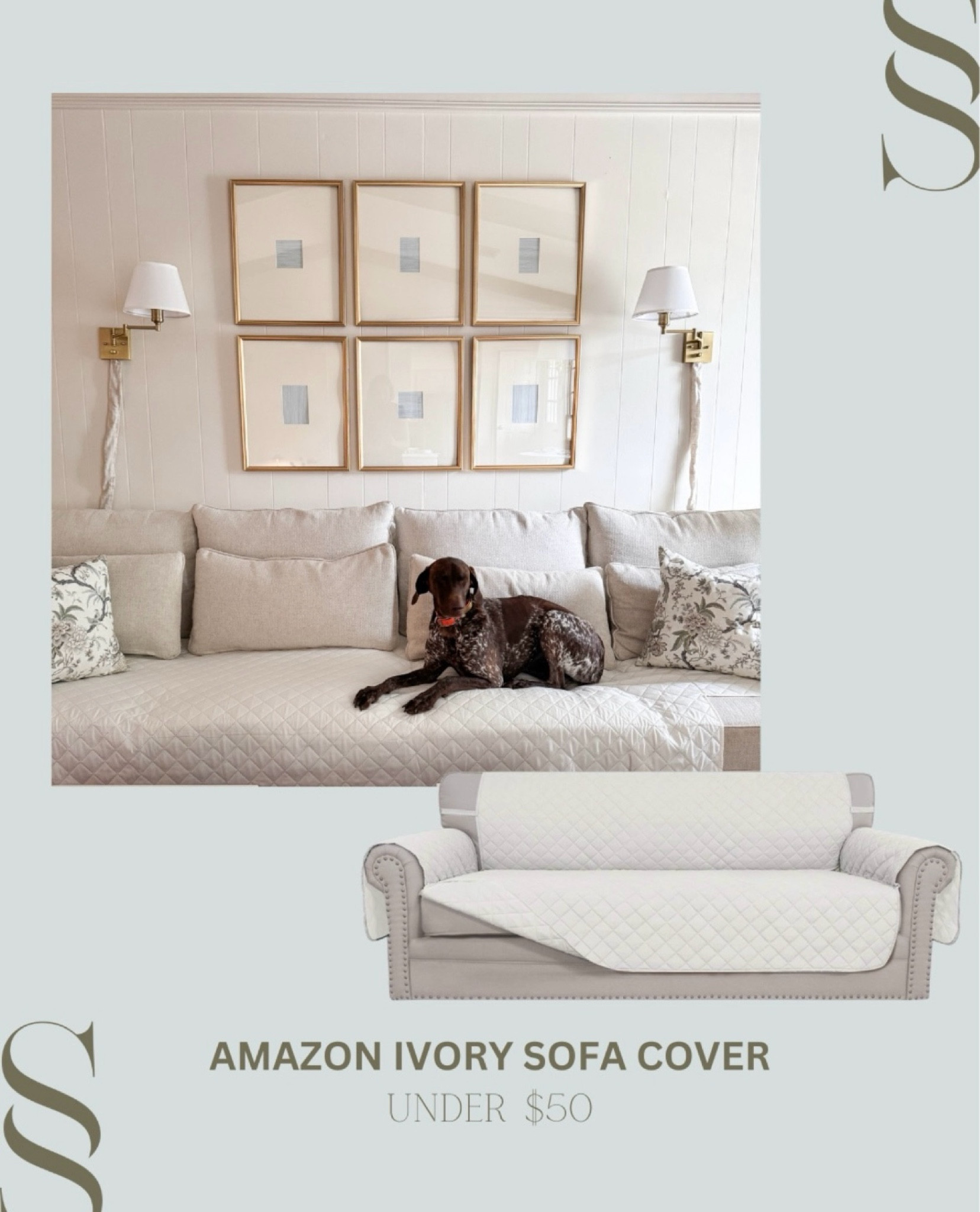 Keep my white couch pristine with this cute and affordable couch cover - it's my favorite hack for stylish and practical living!

#LTKStyleTip #LTKHome #LTKFindsUnder50