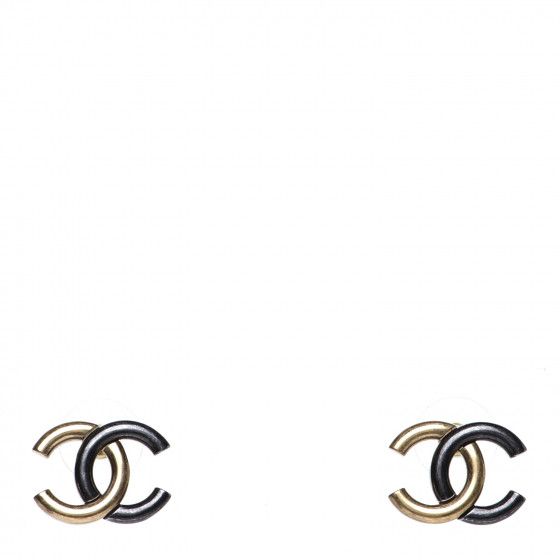 CHANEL

Metal CC Earrings Gold Ruthenium | Fashionphile