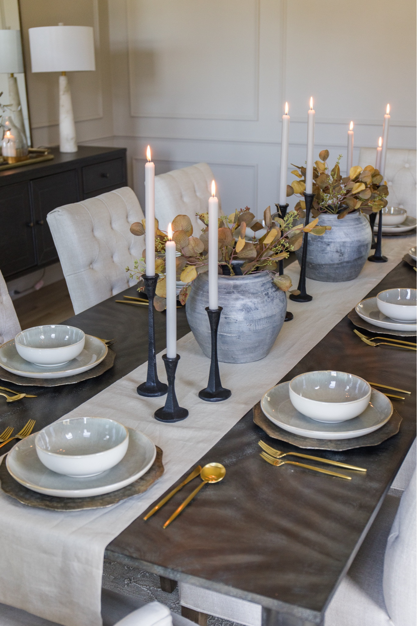 Thanksgiving tablescape, table setting, holiday table, dinnerware, flatwaree

#LTKSeasonal #LTKSaleAlert #LTKHome