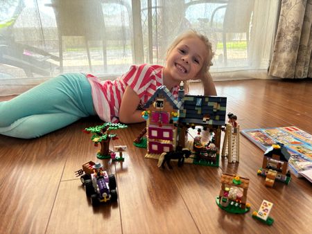 Perfect summer activity to grab up for you kiddos! Legos are a fantastic stem toy  that brings hours of fun. Holly built this set all on her own and loves how there’s step by step book to help guide her. Great family activity! Lego friends, Lego house, Lego set, Lego playset 

#LTKkids #LTKfamily
