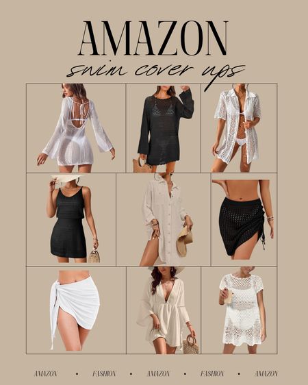 Summer swim cover ups! I love that there are so many different styles! Shop these finds below.

amazon finds, amazon fashion, amazon swim, women's swim, bathing suit cover up, swimsuit cover up, swim coverup

#LTKstyletip #LTKSeasonal #LTKswim