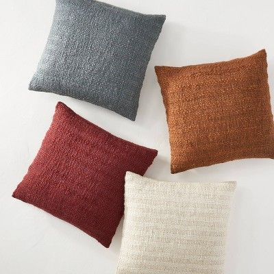 Oversized Woven Acrylic Square Throw Pillow - Threshold™ designed with Studio McGee | Target