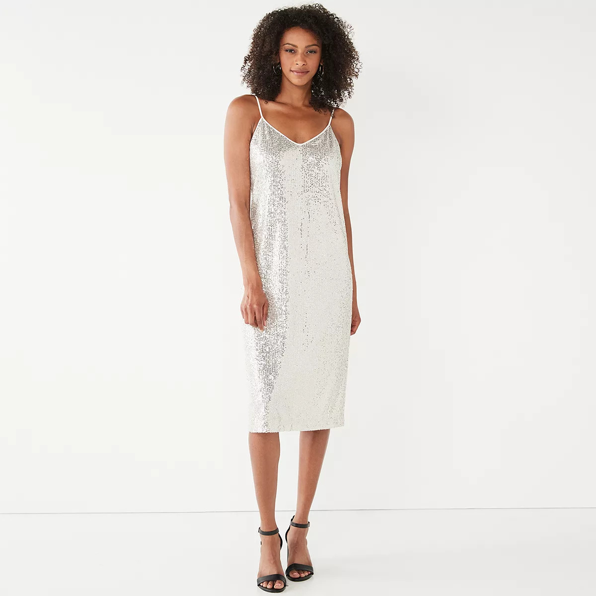 Women's Nine West Sequin Slip Dress | Kohl's