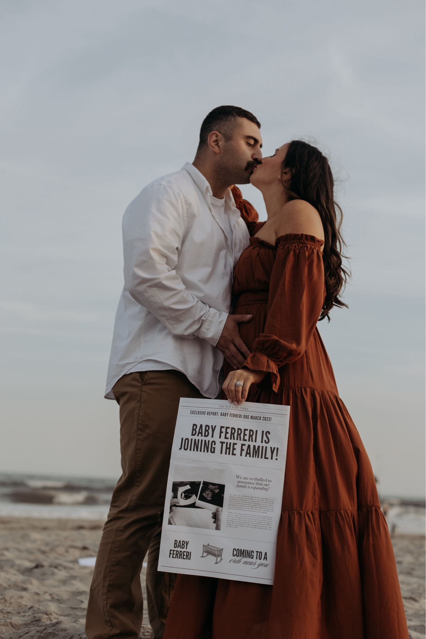 BABY ANNOUNCEMENT PHOTOSHOOT 🧸✨

Brown dress
Fall brown dress 
Fall photoshoot
Beach photoshoot
Family photoshoot
Baby announcement 
Baby announcement photos
Pregnant 
Pregnancy
2025 baby announcement 
Baby announcement newspaper 
Baby newspaper 
Baby newspaper announcement 
Custom newspaper 
Custom newspaper for events 
Events newspaper 


#LTKFindsUnder50 #LTKFamily #LTKStyleTip