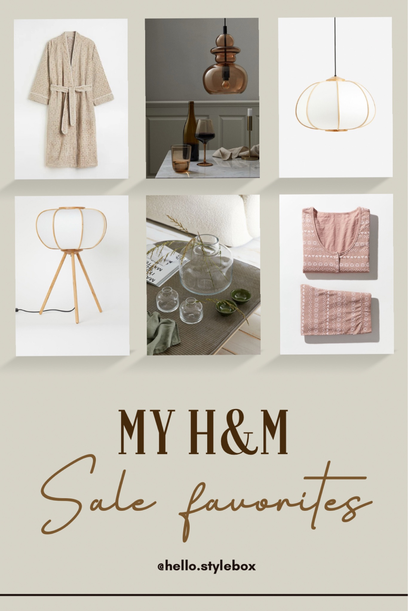 It's time to prepare your sales favorite, here is my selection from h&m

#LTKGiftGuide #LTKSeasonal