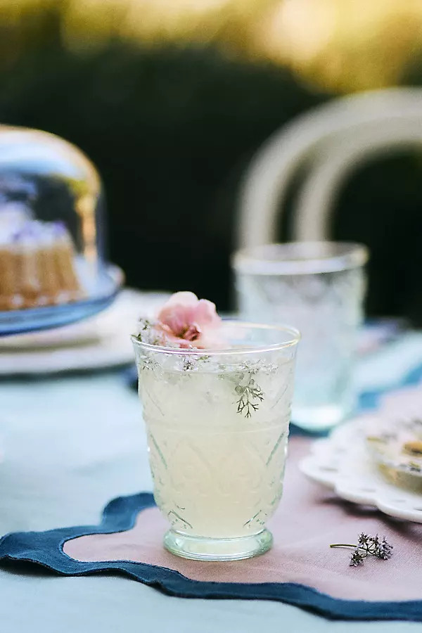 The Bombay Handblown Glass Juice Glasses, Set of 4 | Anthropologie (US)