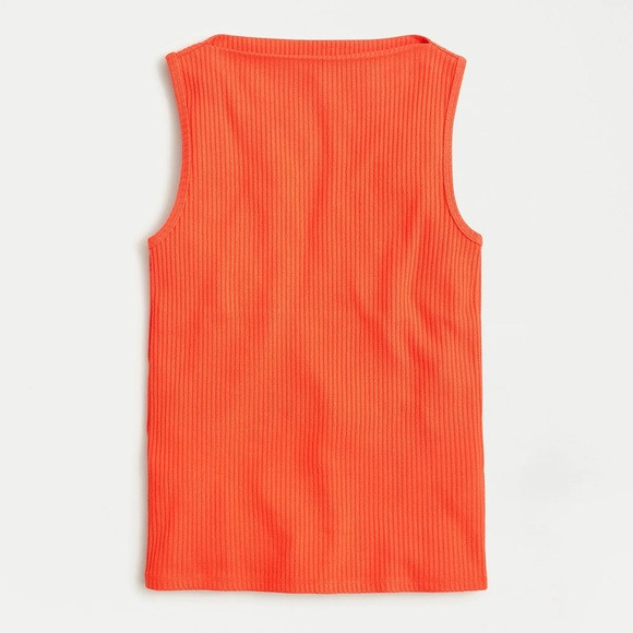 JCrew Ribbed Bateau Tank | Poshmark