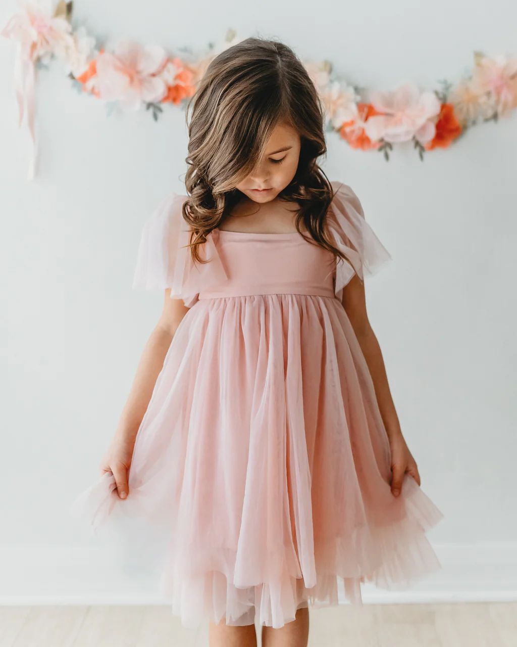 Fawn Tulle Dress (soft pink) | INDIE BLUE