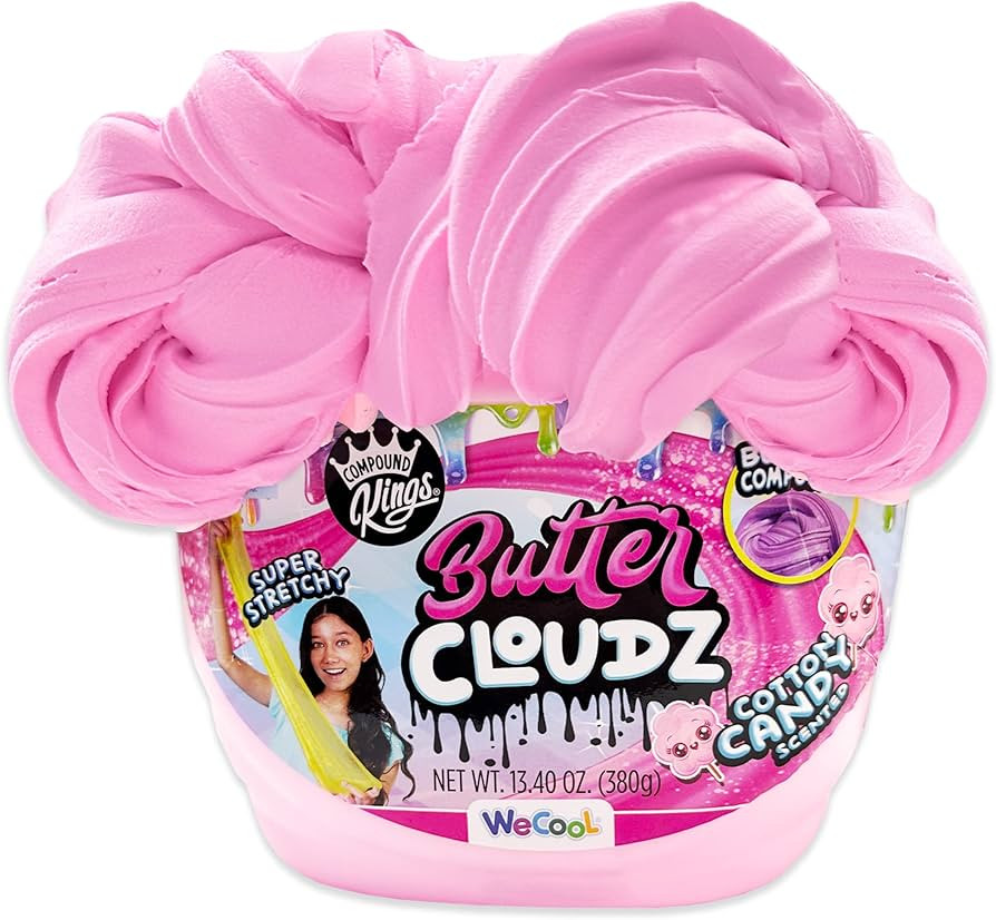 COMPOUND KINGS Fluffy Butter Cloudz Compound Tub for Girls & Boys | Sensory Toys | Non-Toxic & No... | Amazon (US)
