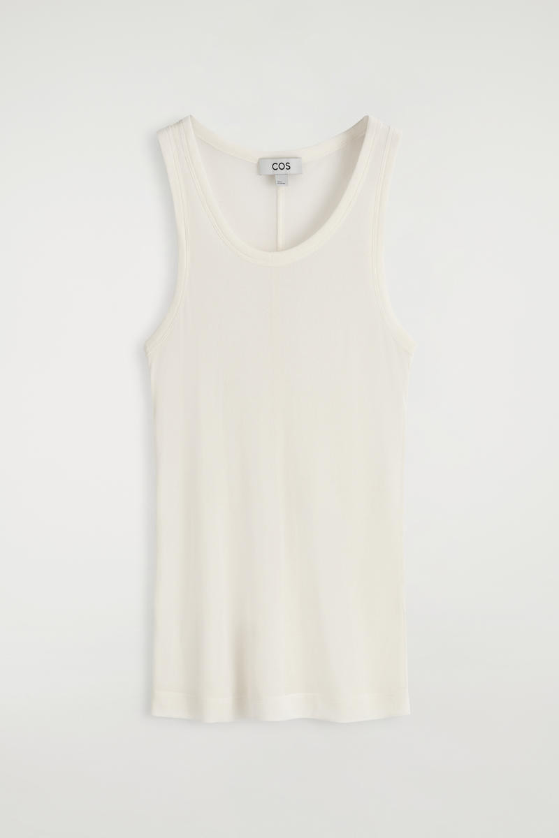 Geripptes Tanktop Aus Seide | COS (EU)