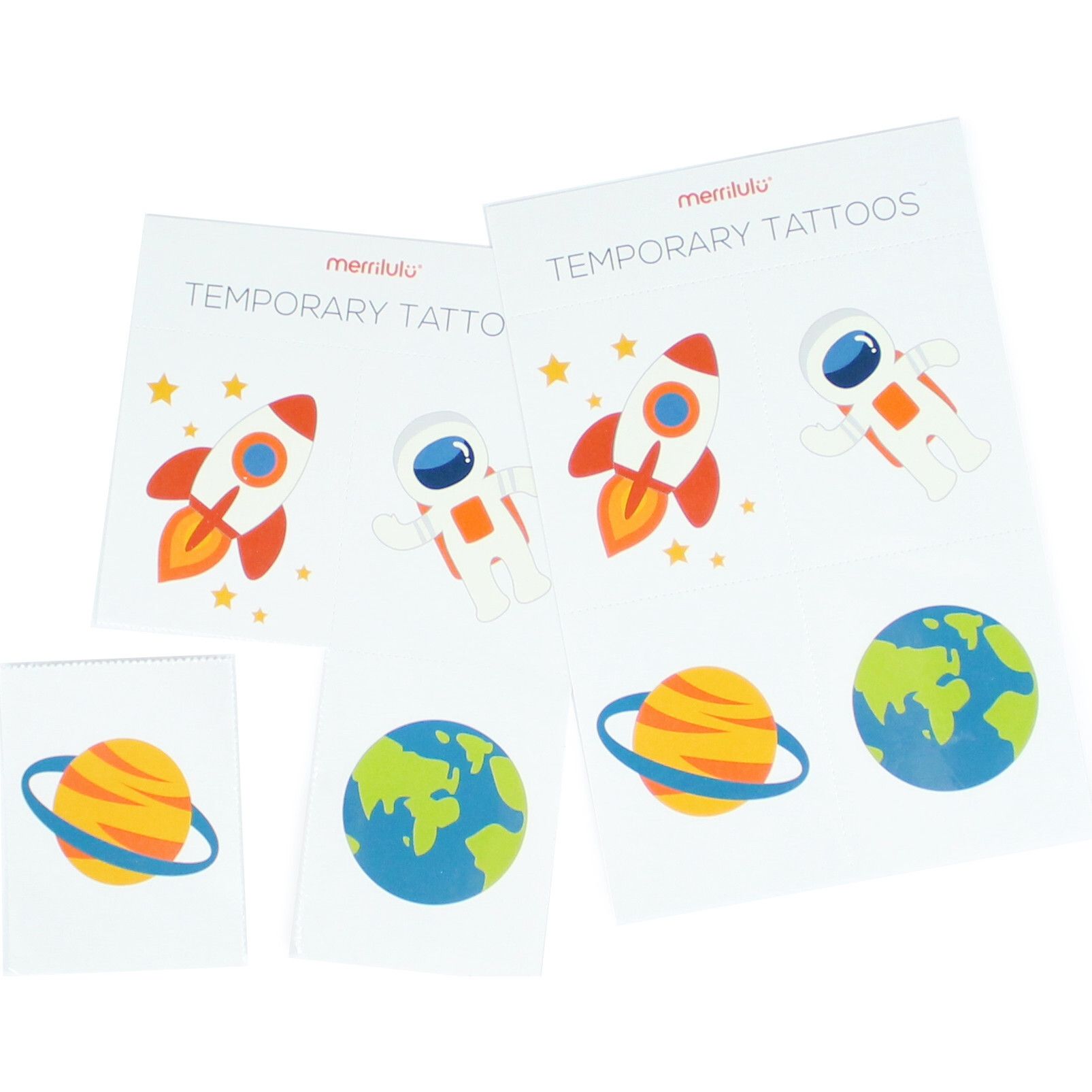 Trip To the Moon Temporary Tattoos | Maisonette