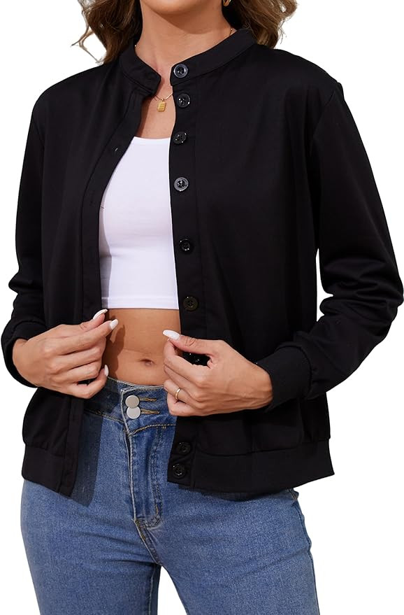 Women's Cardigan Sweaters 2024 Long Sleeve Knit Lightweight Cardigan Fall Oufits Clothes Fashion ... | Amazon (US)