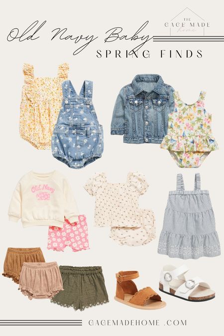 Old Navy baby outfits perfect for spring! #baby #springbaby #oldnavy #springoutfits #babyclothes

#LTKSeasonal #LTKbaby #LTKkids
