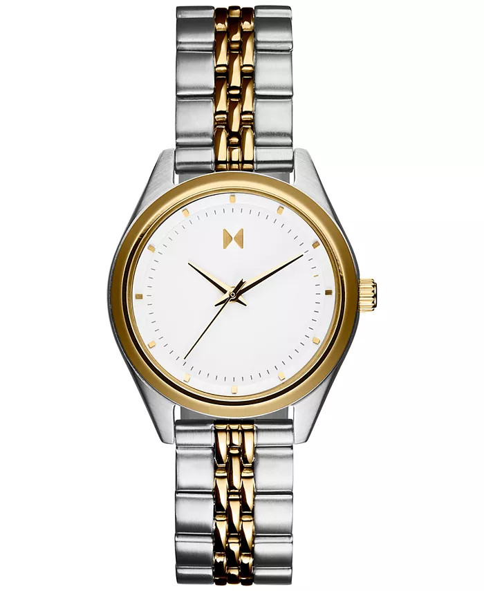 Women's Rise Mini Two-Tone Stainless Steel Bracelet Watch 30mm | Macys (US)