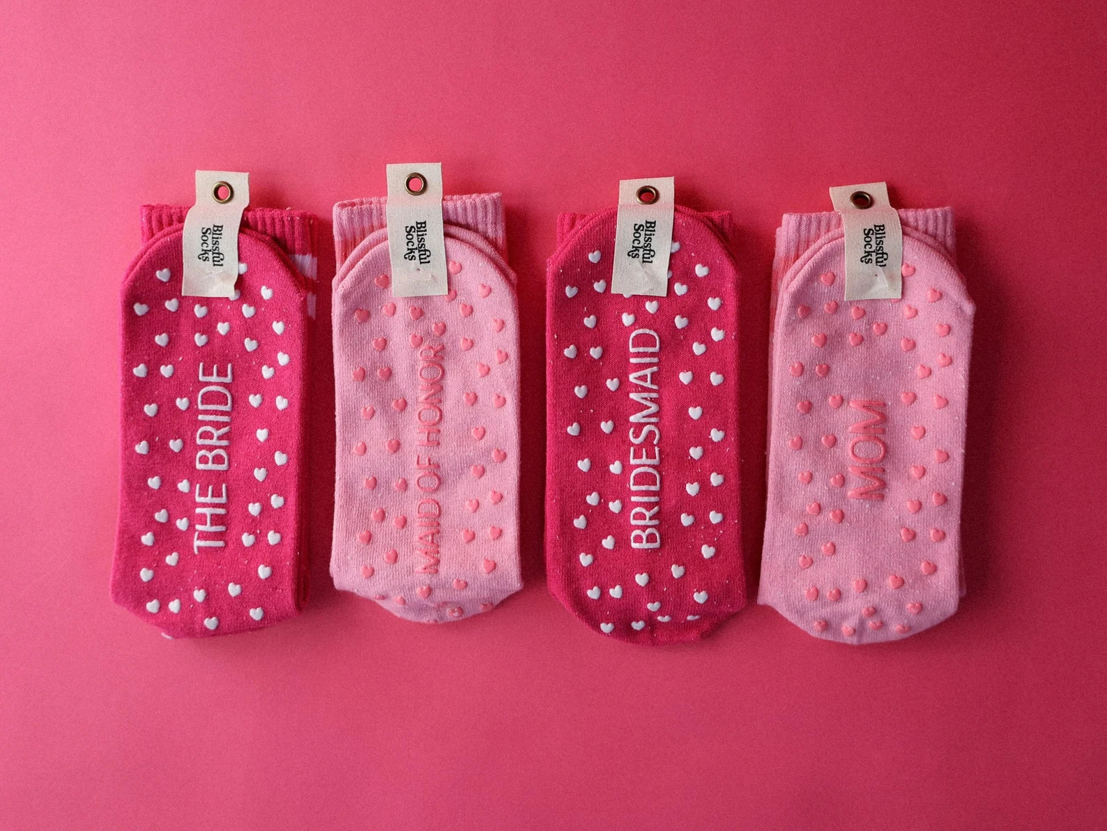 Pilates Grip Socks, Bride Socks, Gift for Bridesmaid, Gift for Newly Wed, Gift for Bachelorette, ... | Etsy (US)