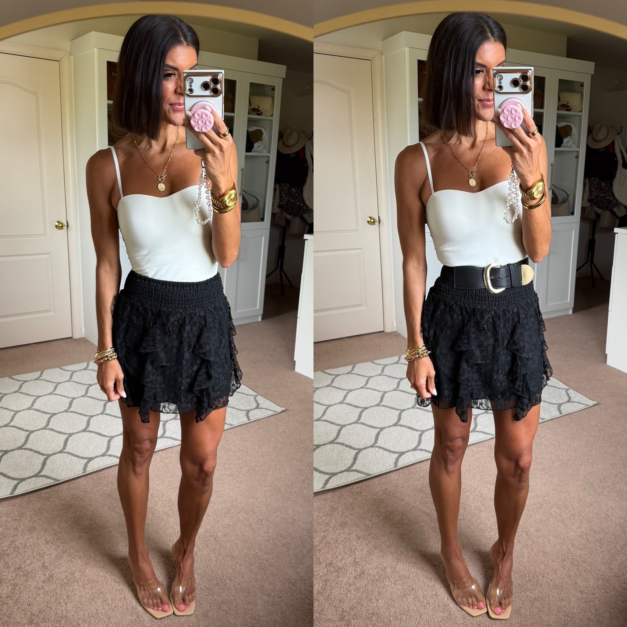 I’m 5’5 and in size xs in tank, size small in skort

#LTKootd #LTKdayinmylife #LTKSeasonal