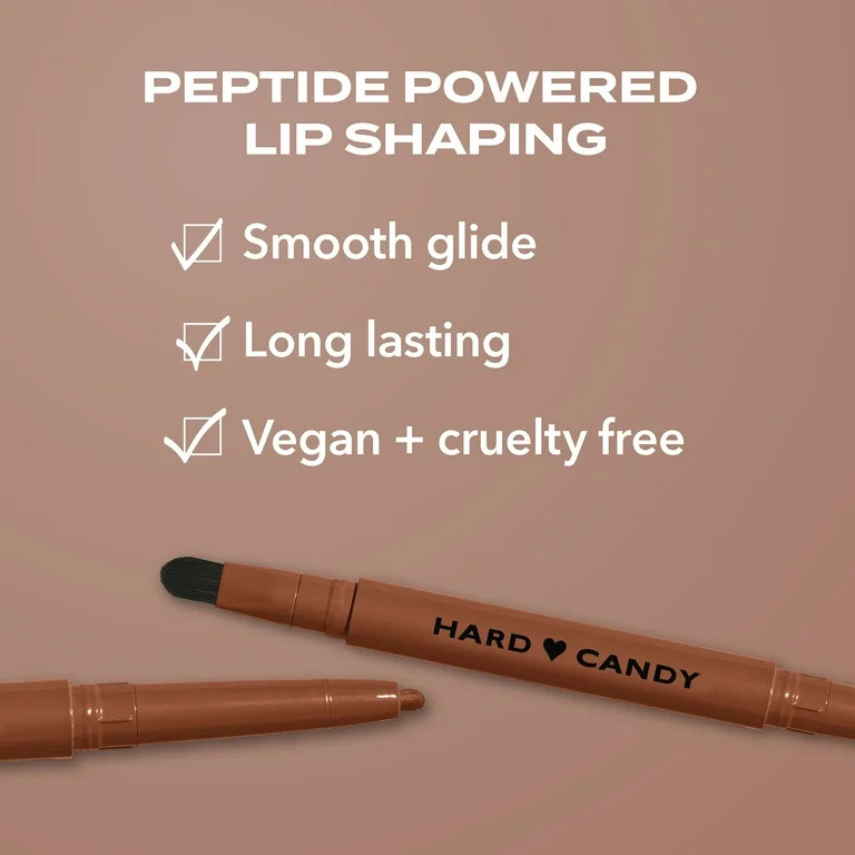 Hard Candy Insta Pout Lip Liner, Plumping, Boyfriend, Brown - Walmart.com | Walmart (US)