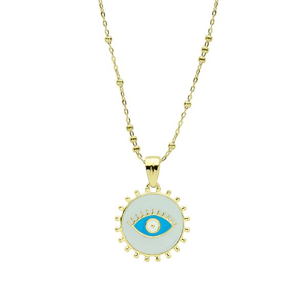 Protect Me Eye Necklace | Sheila Fajl